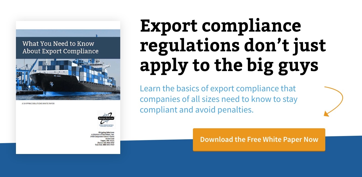 Download What You need to Know About Export Compliance White Paper