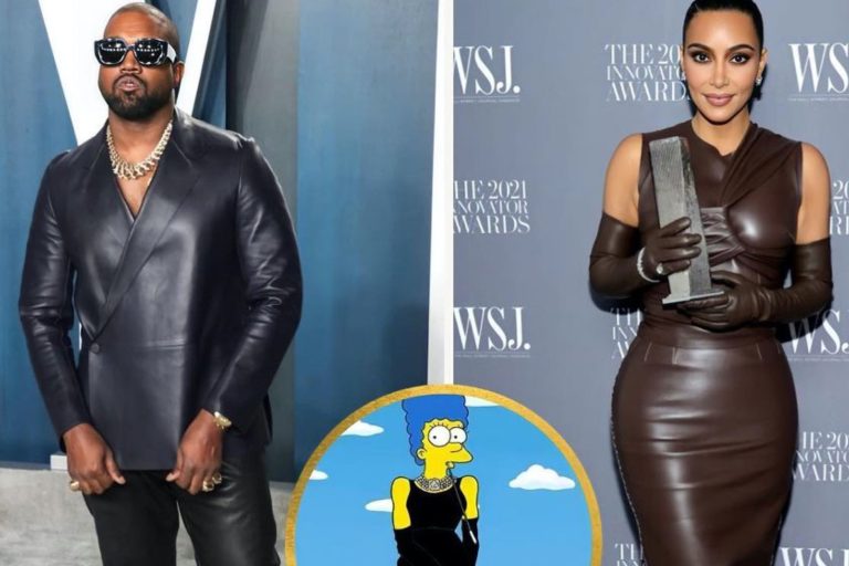 Kim Kardashian Panicking Now that Kanye West Is Not Her Stylist (He Said She Dressed Like Marge Simpson)