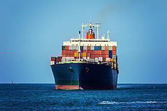 Cargo_Ship-front_view-blue_sky