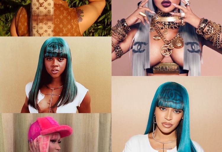 Fashion Bomb Hair Appreciation: Louis Vuitton, Chanel and Fendi Monogram Hair and Wigs as Worn by Cardi B, Nicki Minaj, and Lil Kim