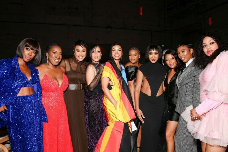 On the Scene: The 2024 15 Percent Pledge Gala Featuring Kelly Rowland in Benchellal, Jordyn Woods in Harbison.Studio, Claire Sulmers in Matopeda, Aurora James in Christopher John Rogers and More!