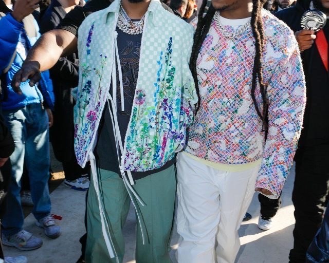 Quavo, Takeoff, Bella Hadid, Tyga and More Attend the Louis Vuitton Men’s Fall 2020 Show in Paris