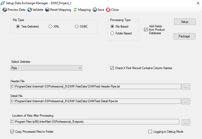 Setting Up the DXM | Shipping Solutions