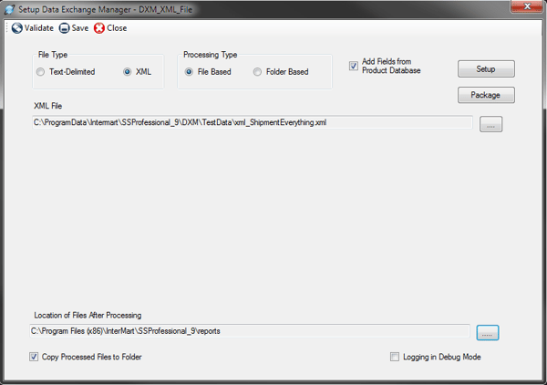 Configuring the DXM Using a Single XML File | Shipping Solutions
